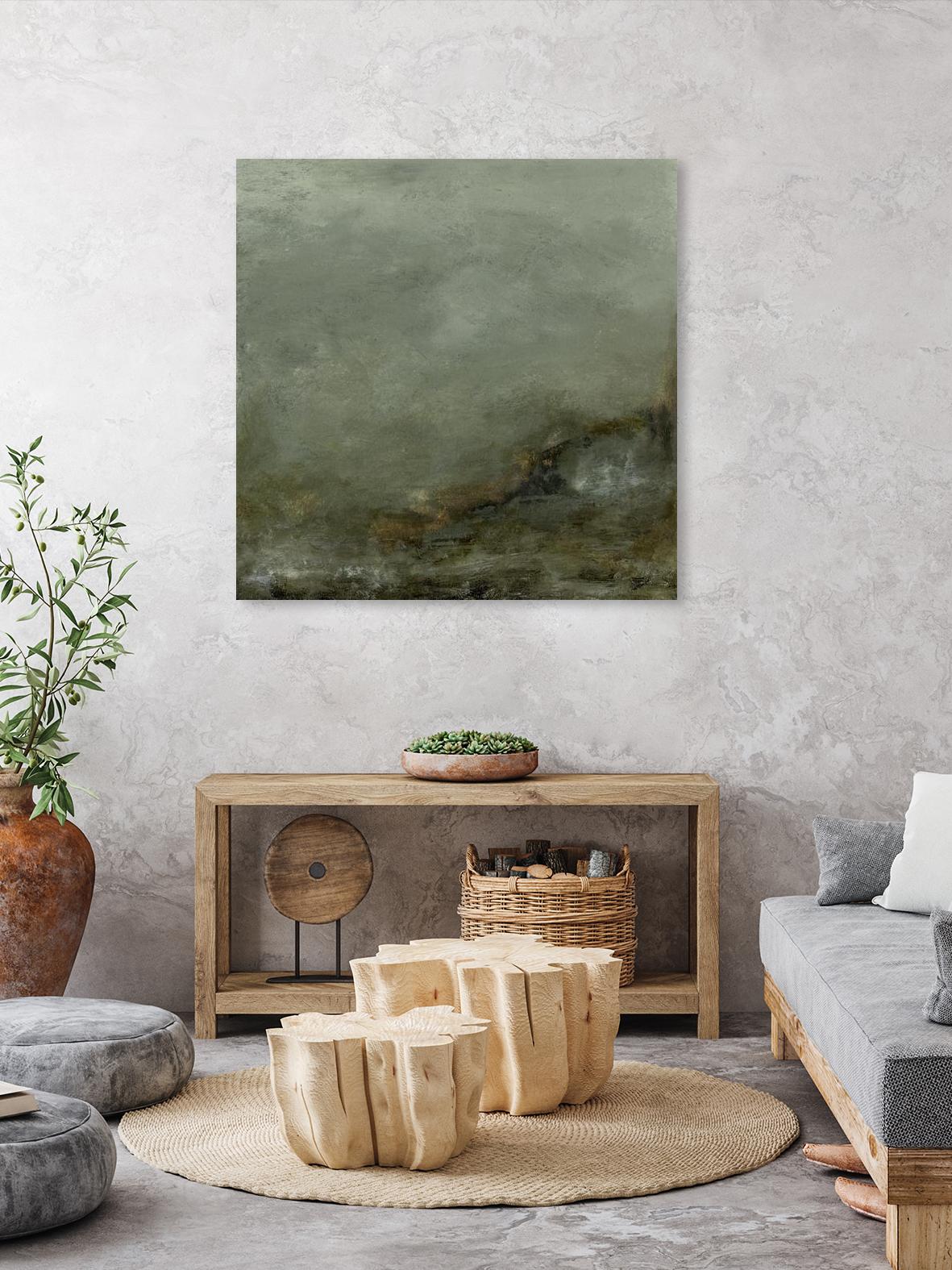 Realm II by Sharon Gordon on GIANT ART - green abstract abstract
