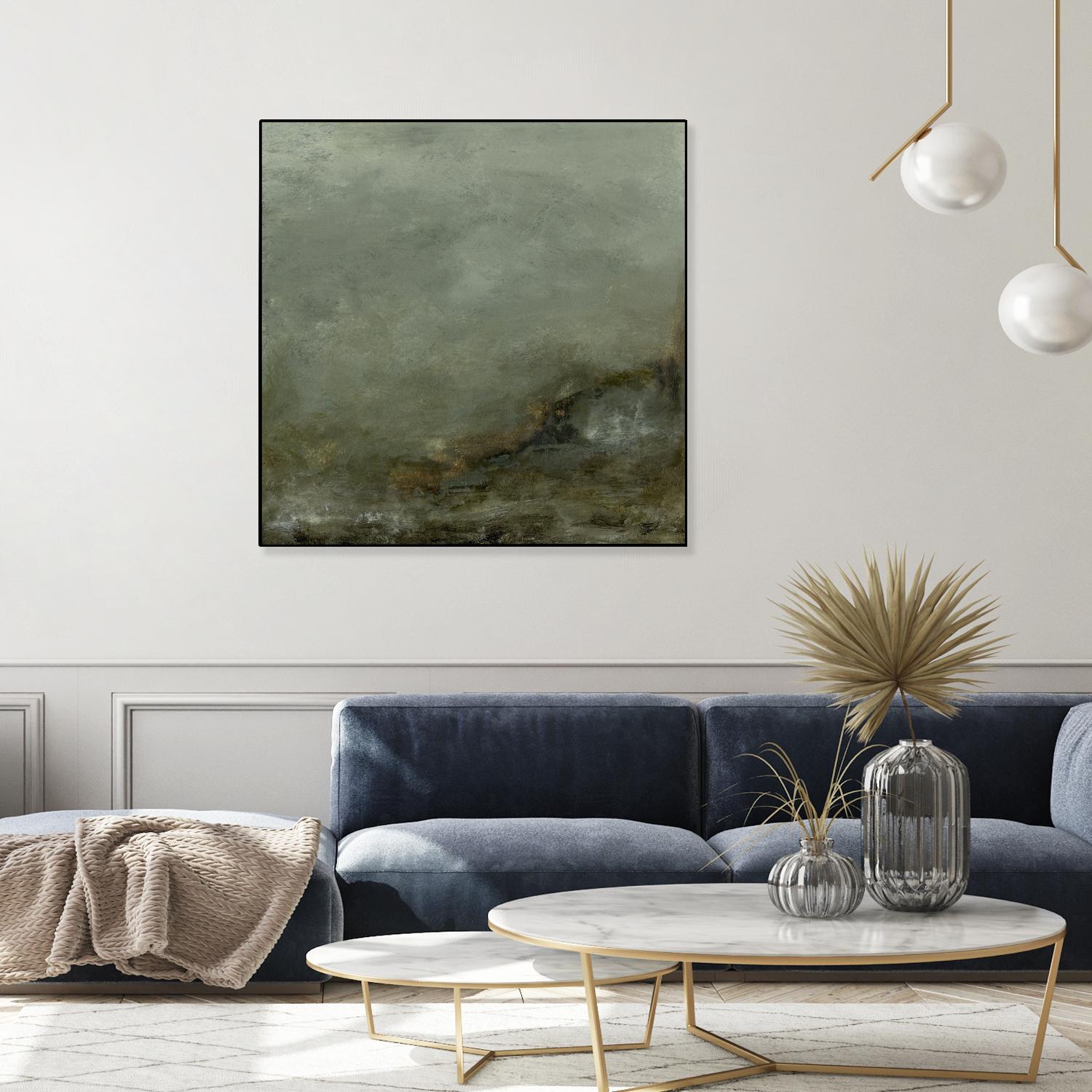 Realm II by Sharon Gordon on GIANT ART - green abstract abstract