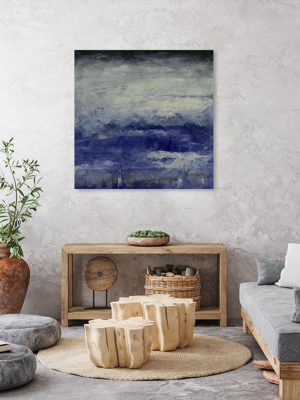 Realm III by Sharon Gordon on GIANT ART - blue abstract abstract