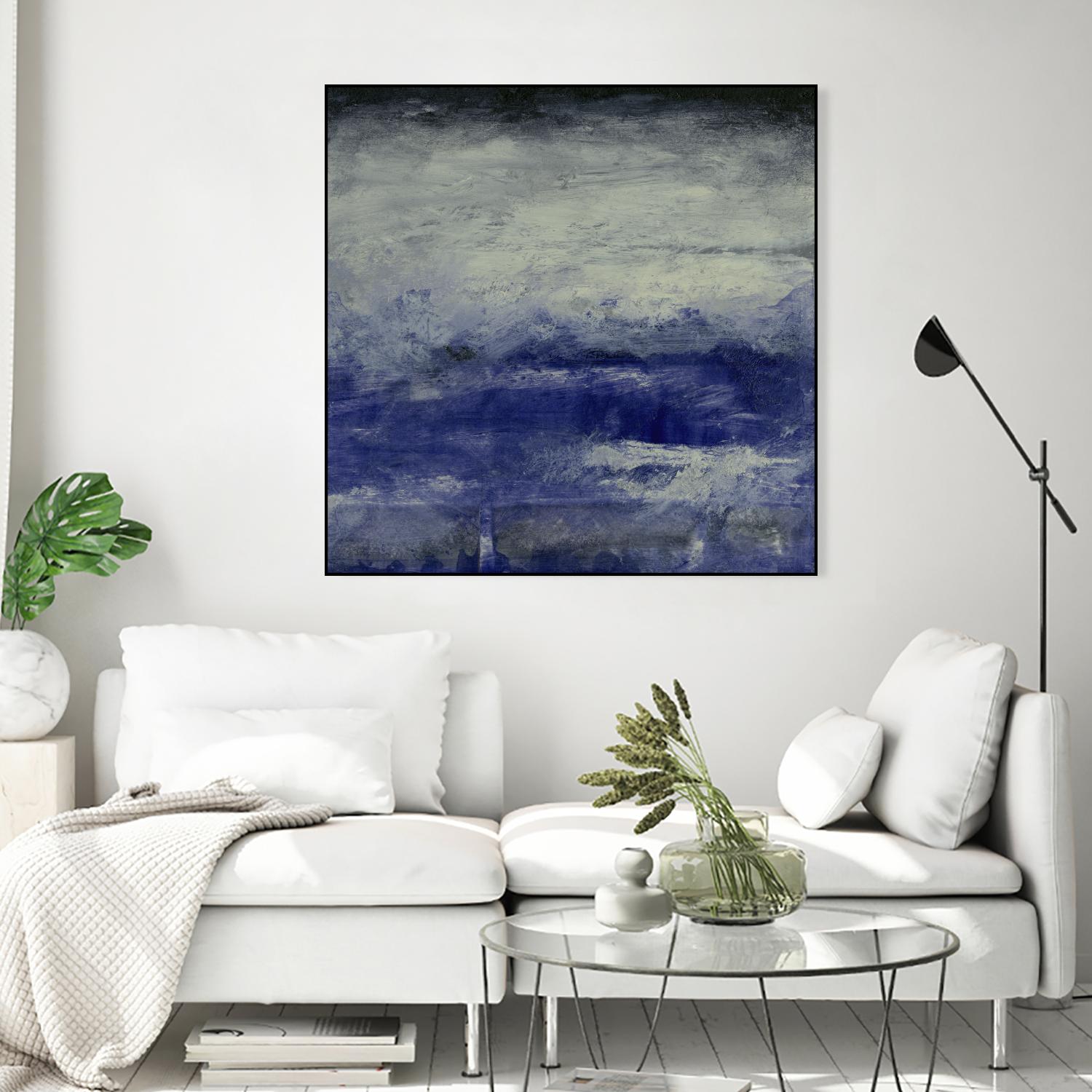 Realm III by Sharon Gordon on GIANT ART - blue abstract abstract