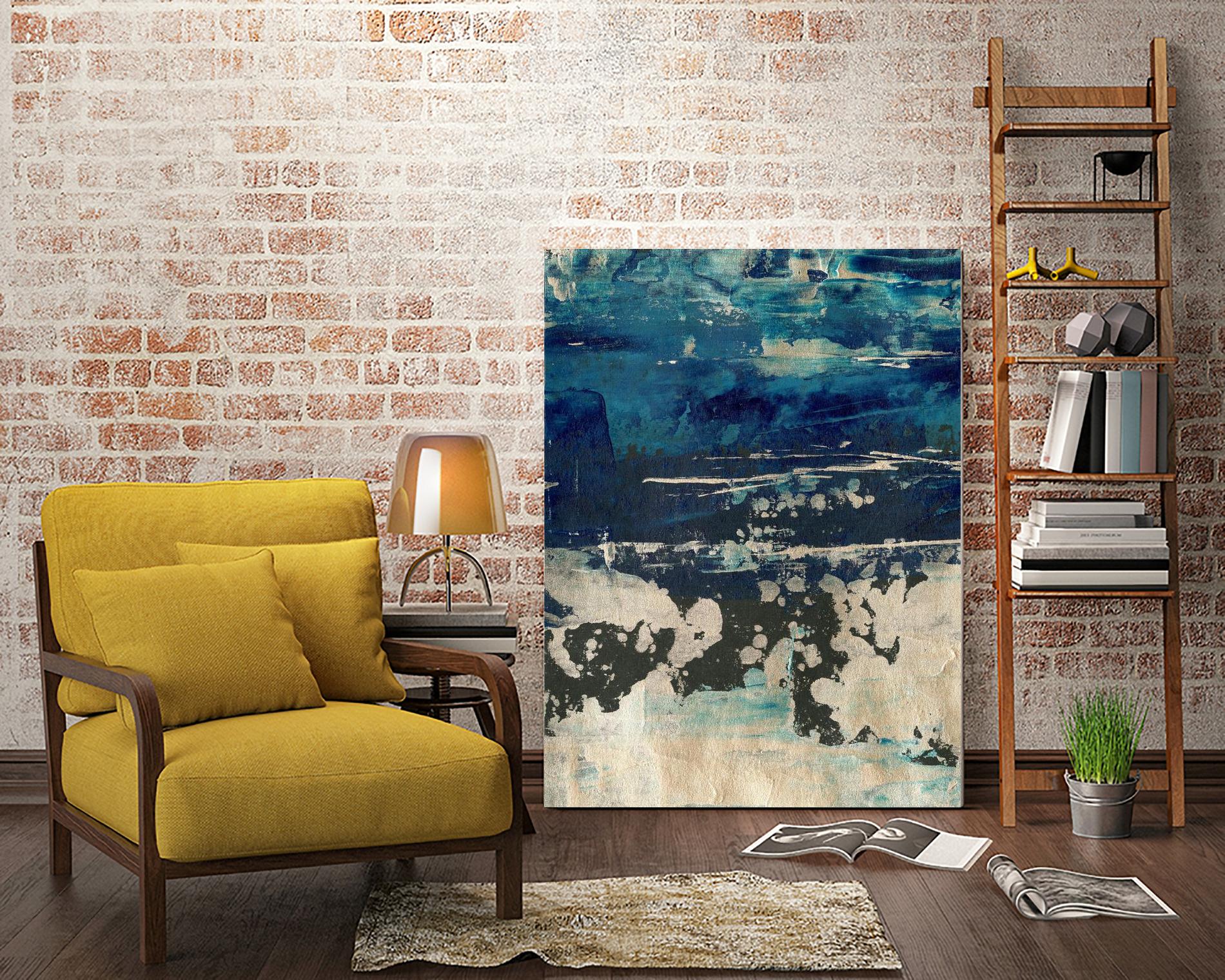 Silver Surf I by Ethan Harper on GIANT ART - gold abstract abstract 