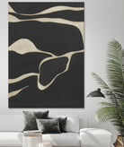 Tides in Sepia III by Rob Delamater on GIANT ART - black abstract abstract 