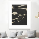 Tides in Sepia III by Rob Delamater on GIANT ART - black abstract abstract 