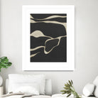 Tides in Sepia III by Rob Delamater on GIANT ART - black abstract abstract 