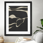 Tides in Sepia III by Rob Delamater on GIANT ART - black abstract abstract 
