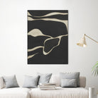 Tides in Sepia III by Rob Delamater on GIANT ART - black abstract abstract 