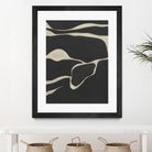 Tides in Sepia III by Rob Delamater on GIANT ART - black abstract abstract 