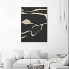 Tides in Sepia III by Rob Delamater on GIANT ART - black abstract abstract 