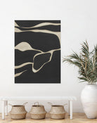 Tides in Sepia III by Rob Delamater on GIANT ART - black abstract abstract 