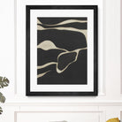 Tides in Sepia III by Rob Delamater on GIANT ART - black abstract abstract 