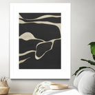 Tides in Sepia III by Rob Delamater on GIANT ART - black abstract abstract 