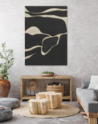 Tides in Sepia III by Rob Delamater on GIANT ART - black abstract abstract 