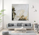 Friendship II by Joyce Combs on GIANT ART - gold abstract abstract