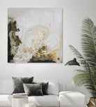 Friendship II by Joyce Combs on GIANT ART - gold abstract abstract