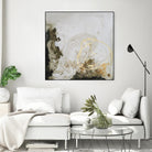 Friendship II by Joyce Combs on GIANT ART - gold abstract abstract