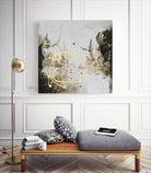 Friendship IV by Joyce Combs on GIANT ART - gold abstract abstract 