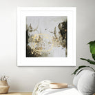 Friendship IV by Joyce Combs on GIANT ART - gold abstract abstract 