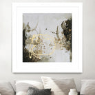 Friendship IV by Joyce Combs on GIANT ART - gold abstract abstract 