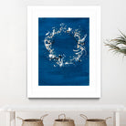 Indigo Coronet by Vanessa Binder on GIANT ART - blue abstract abstract