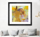 Maez I by Sue Jachimiec on GIANT ART - pink abstract abstract