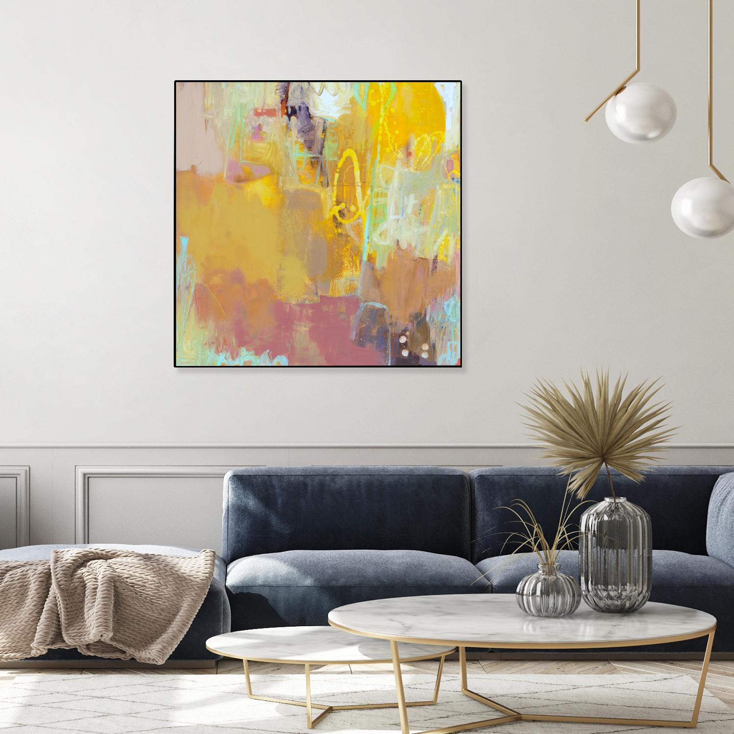 Maez II by Sue Jachimiec on GIANT ART - beige abstract abstract