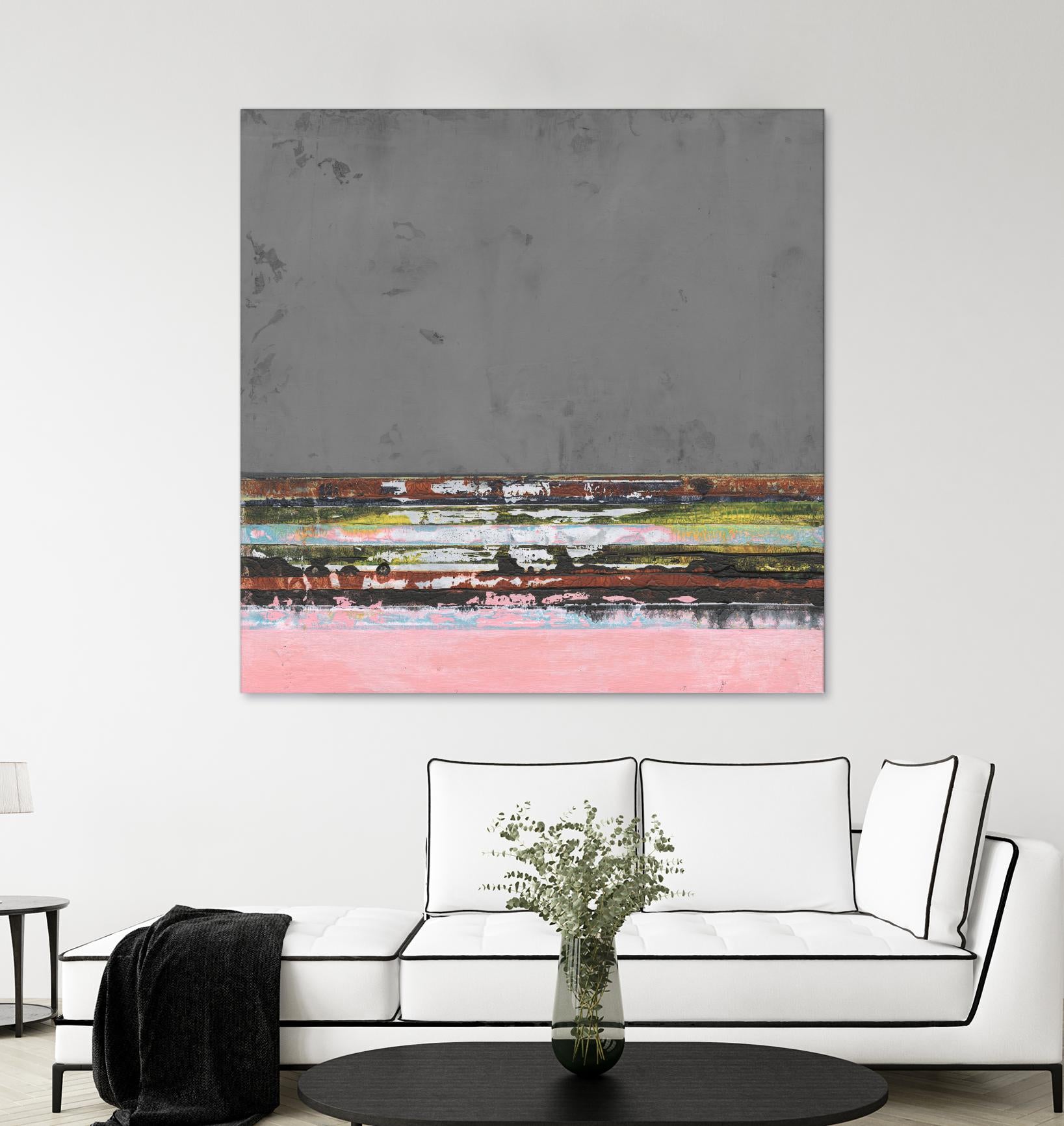 Surreal Horizons I by Jodi Fuchs on GIANT ART - red abstract abstract