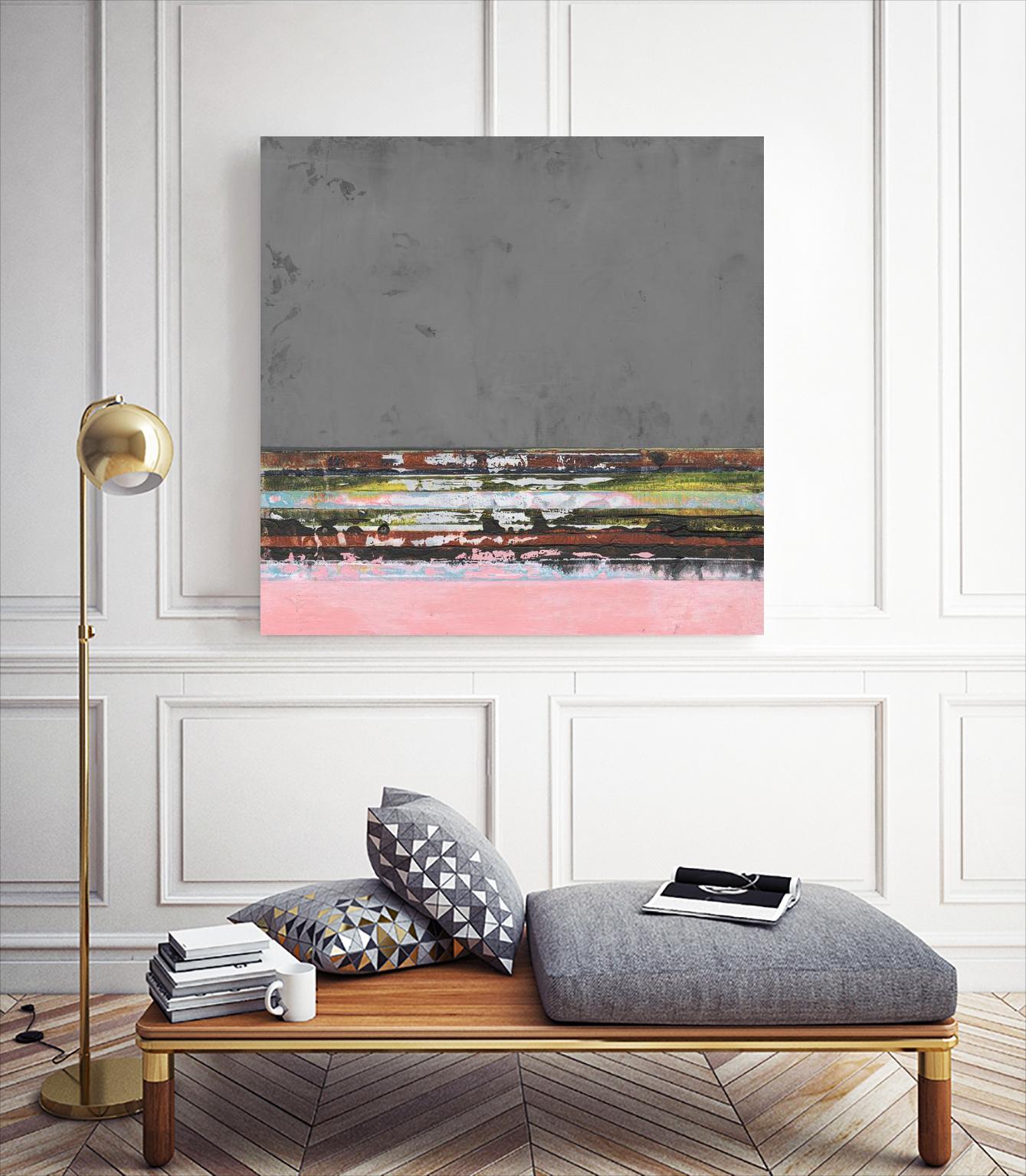 Surreal Horizons I by Jodi Fuchs on GIANT ART - red abstract abstract