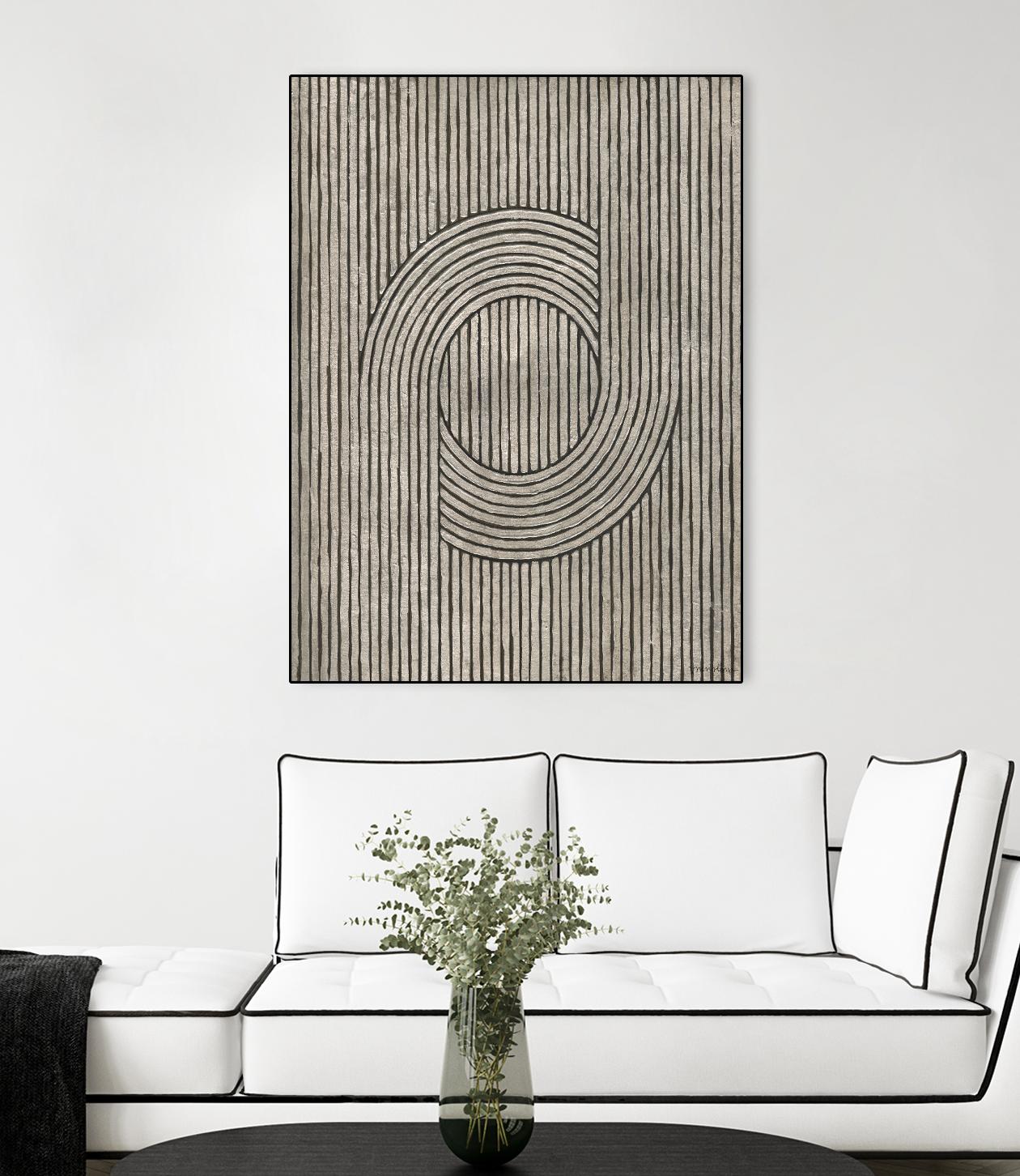 Cedar Grooves III by Vanna Lam on GIANT ART - black abstract abstract