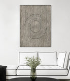 Cedar Grooves III by Vanna Lam on GIANT ART - black abstract abstract