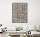 Cedar Grooves III by Vanna Lam on GIANT ART - black abstract abstract