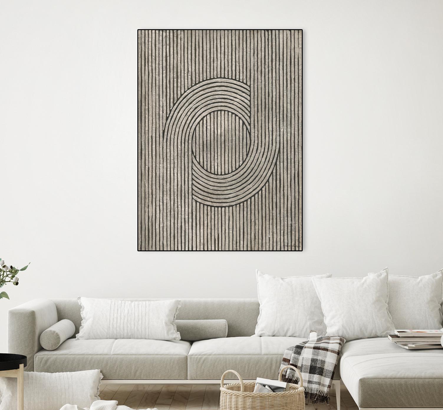 Cedar Grooves III by Vanna Lam on GIANT ART - black abstract abstract