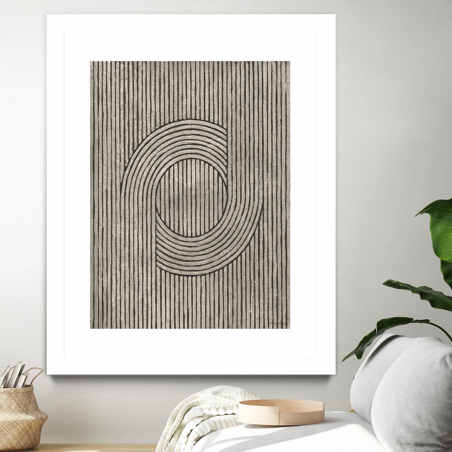 Cedar Grooves III by Vanna Lam on GIANT ART - black abstract abstract