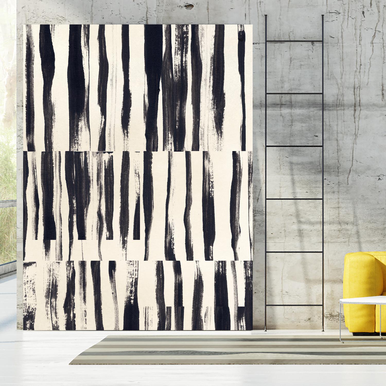 Minor Key II by June Vess on GIANT ART - beige  abstract abstract 