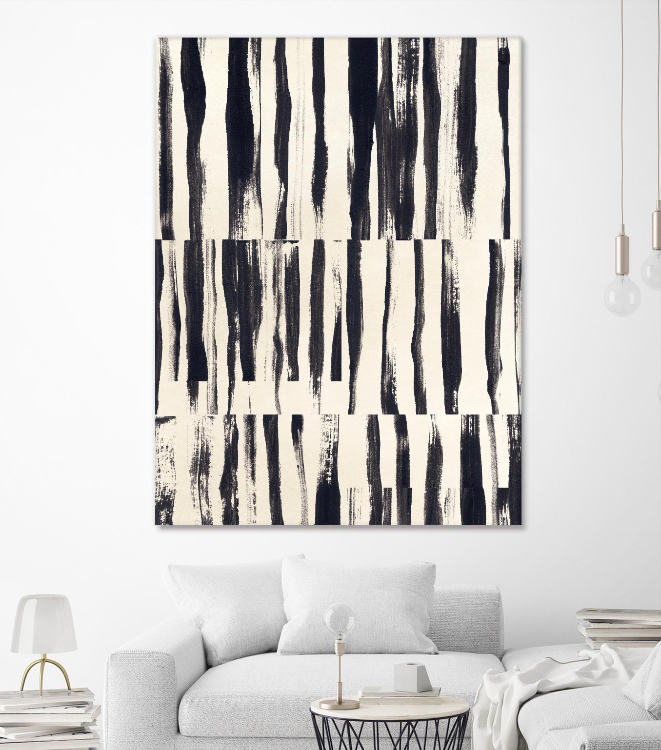 Minor Key II by June Vess on GIANT ART - beige  abstract abstract 