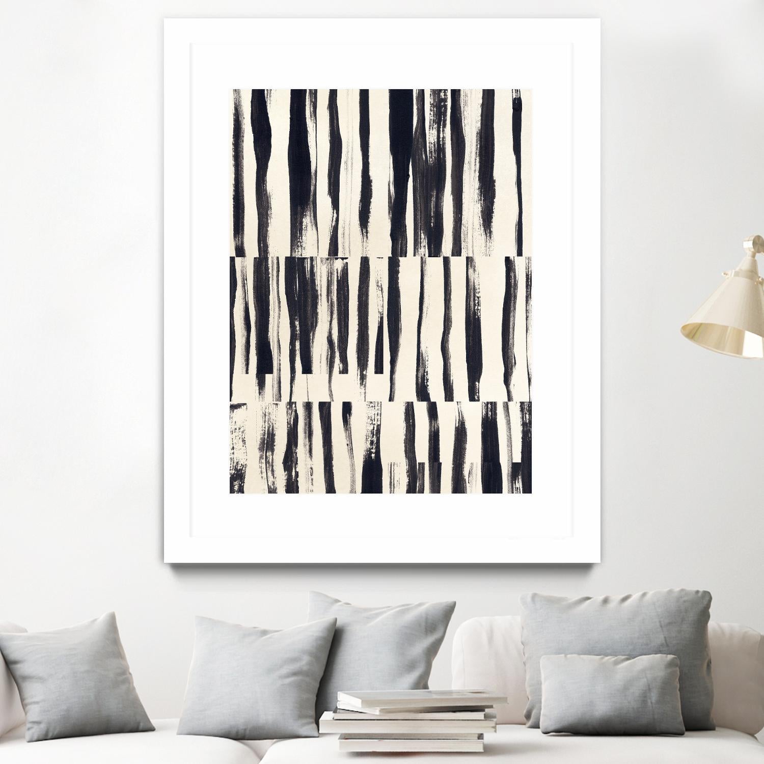 Minor Key II by June Vess on GIANT ART - beige  abstract abstract 
