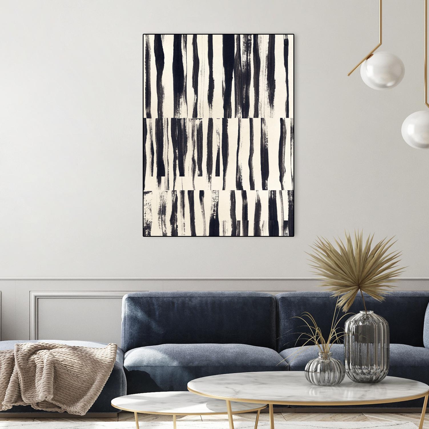 Minor Key II by June Vess on GIANT ART - beige  abstract abstract 