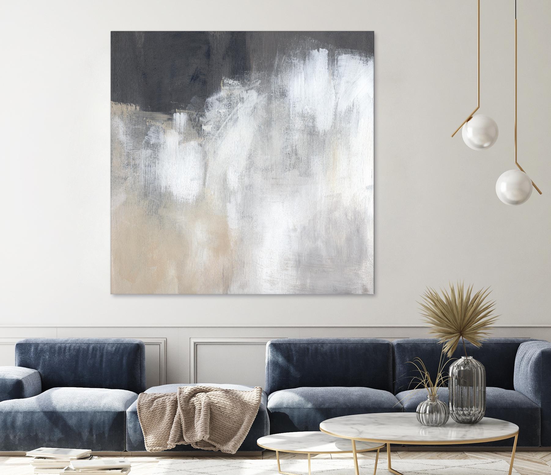 Neutral Abstract II by Jennifer Parker on GIANT ART - beige abstract abstract 