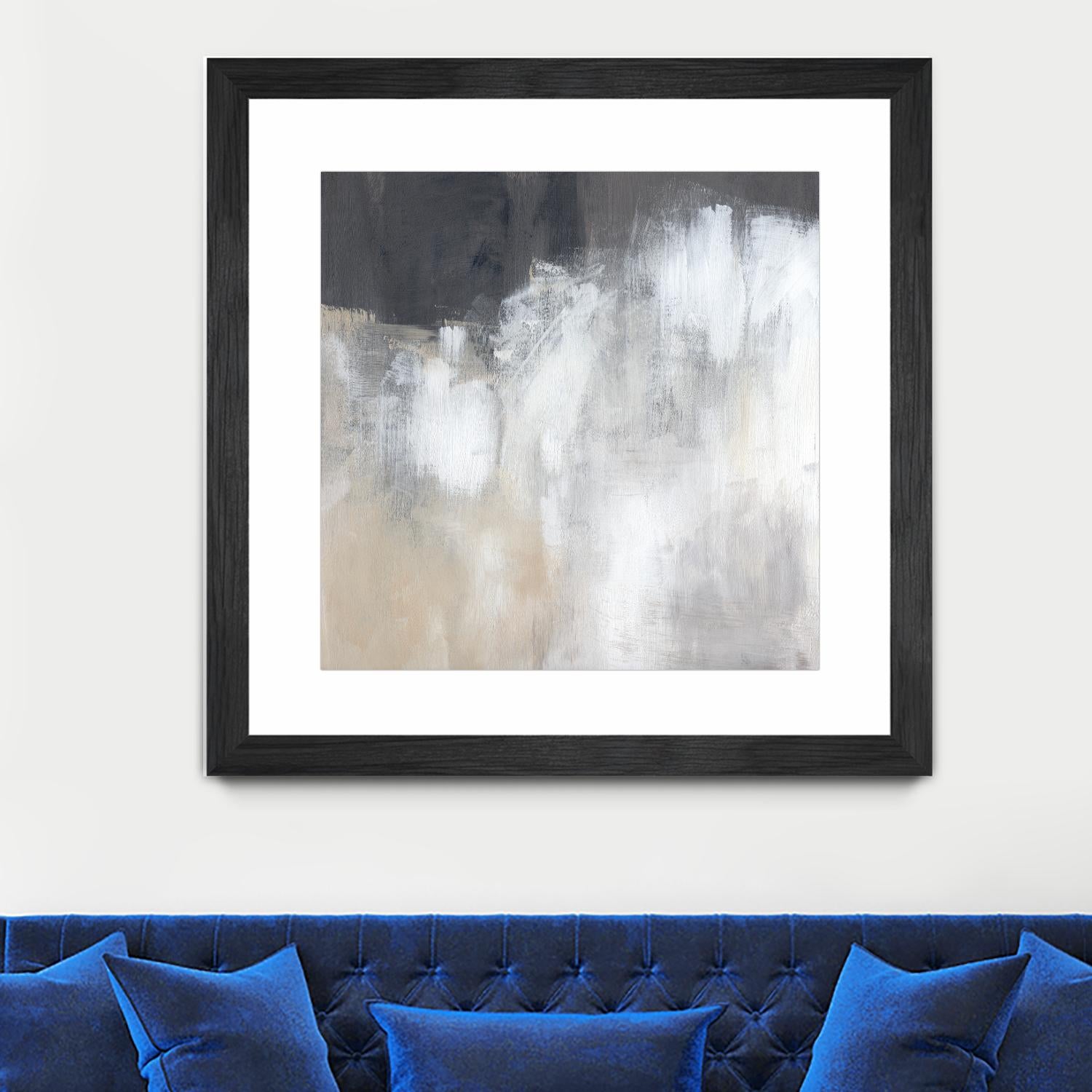 Neutral Abstract II by Jennifer Parker on GIANT ART - beige abstract abstract 
