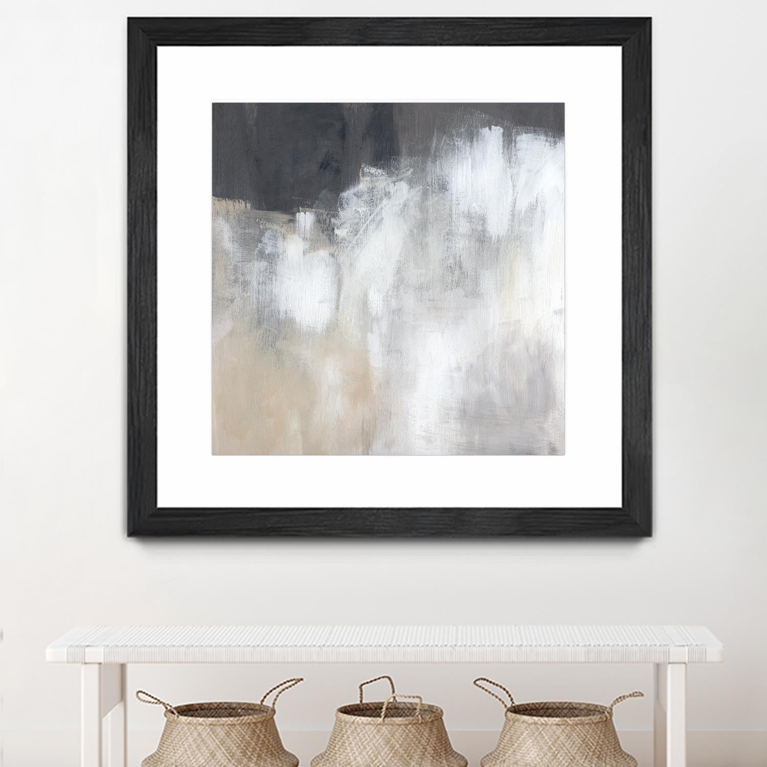 Neutral Abstract II by Jennifer Parker on GIANT ART - beige abstract abstract 