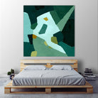 Palette Abstract I by Emma Caroline on GIANT ART - green abstract abstract