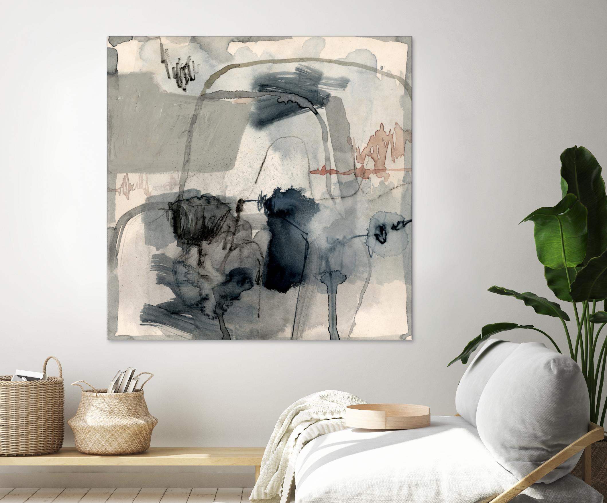 Torrential I by Victoria Barnes on GIANT ART - beige abstract abstract