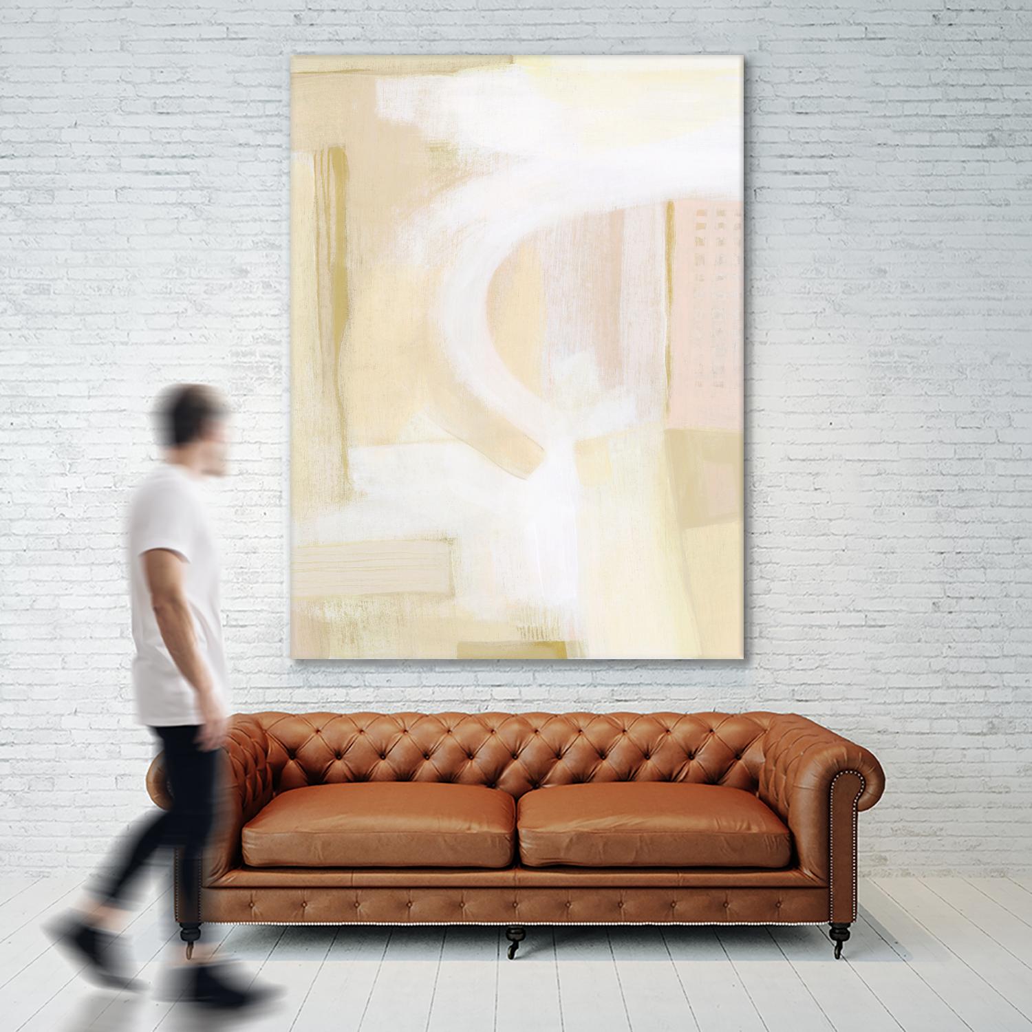 Urban Peach II by Grace Popp on GIANT ART - pink abstract abstract