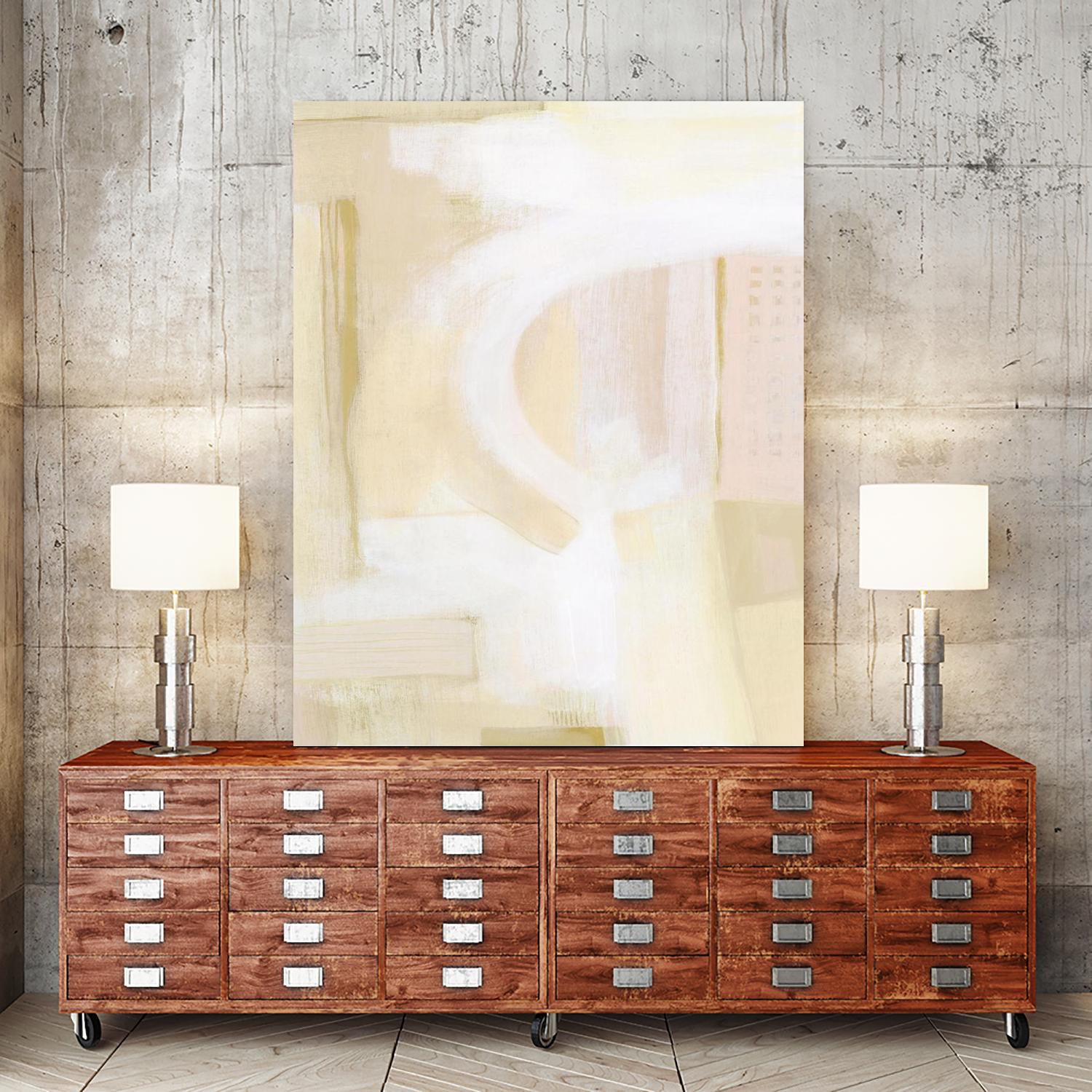 Urban Peach II by Grace Popp on GIANT ART - pink abstract abstract