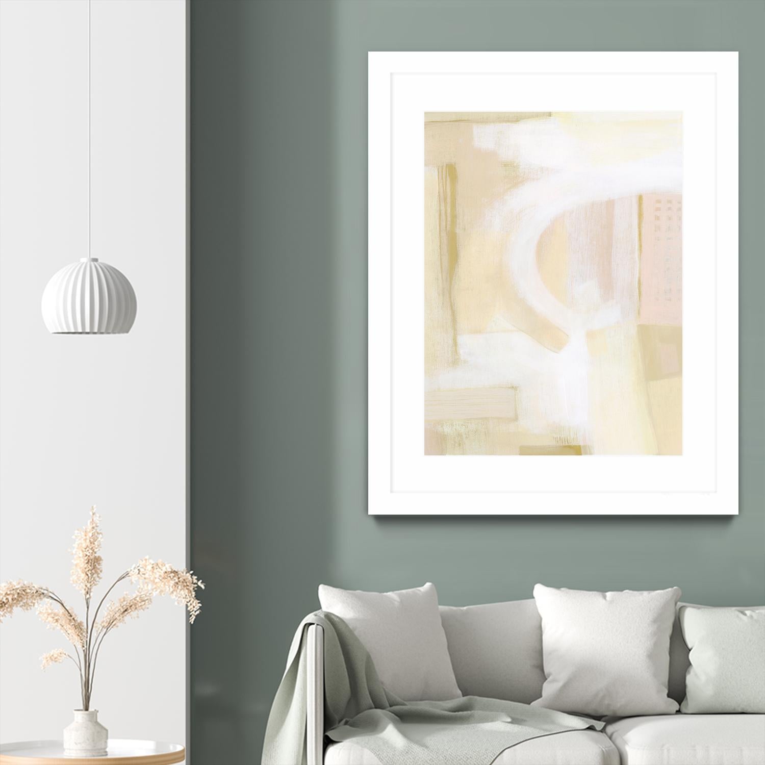 Urban Peach II by Grace Popp on GIANT ART - pink abstract abstract
