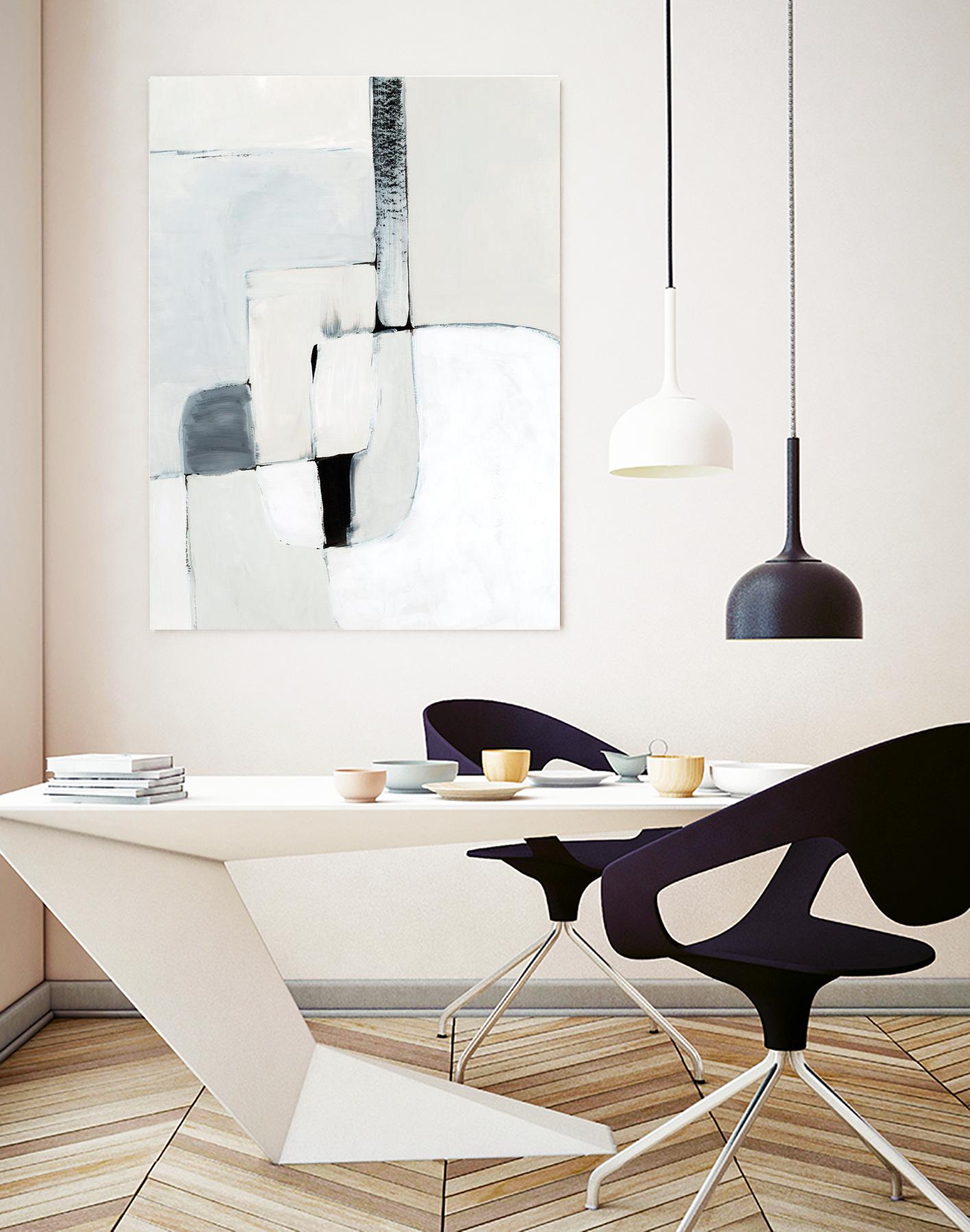 Soft Spoken I by Victoria Barnes on GIANT ART - beige abstract abstract