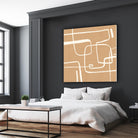 Wayfinder I by Victoria Barnes on GIANT ART - beige abstract abstract
