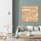 Wayfinder I by Victoria Barnes on GIANT ART - beige abstract abstract