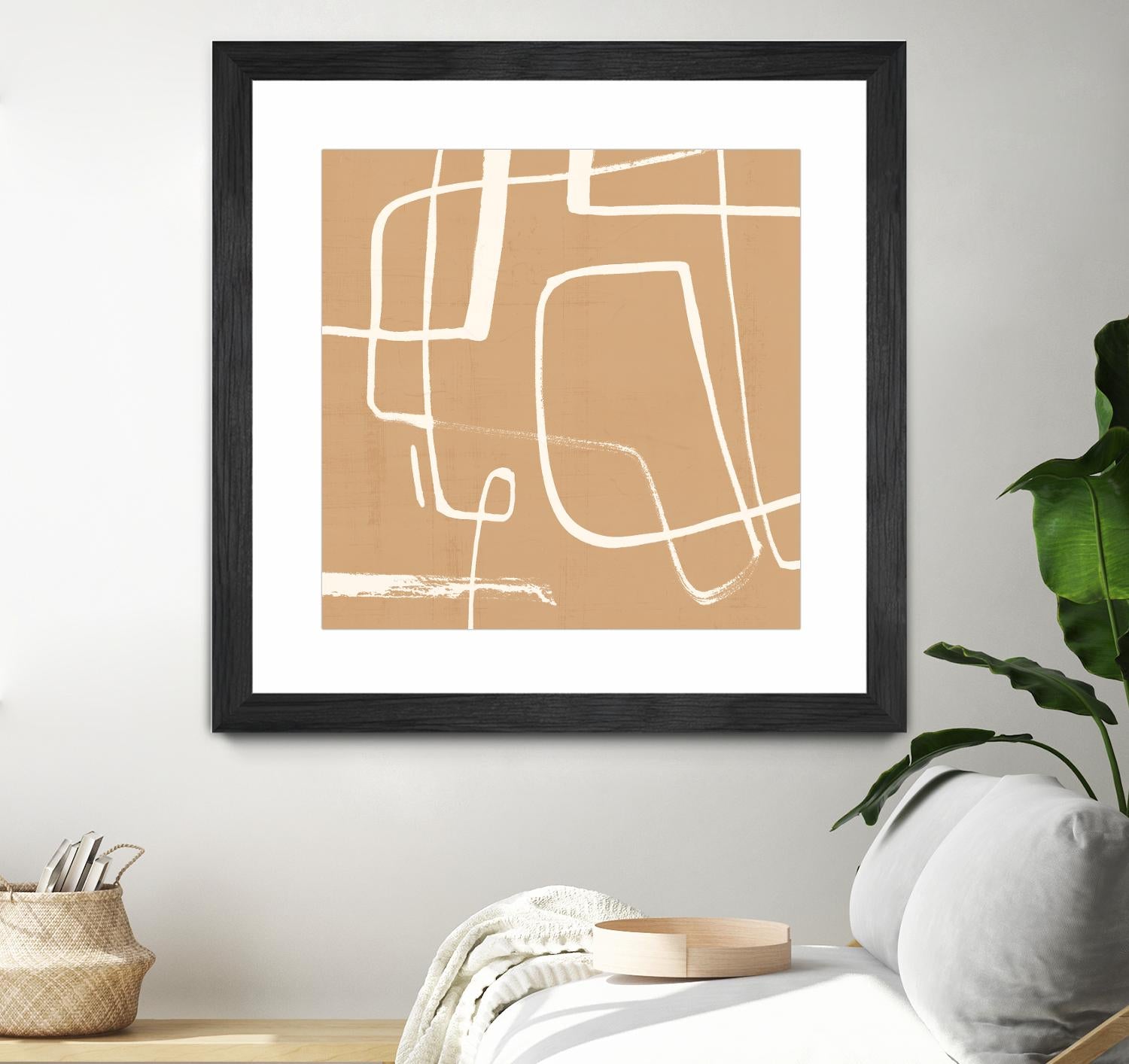 Wayfinder II by Victoria Barnes on GIANT ART - beige abstract abstract