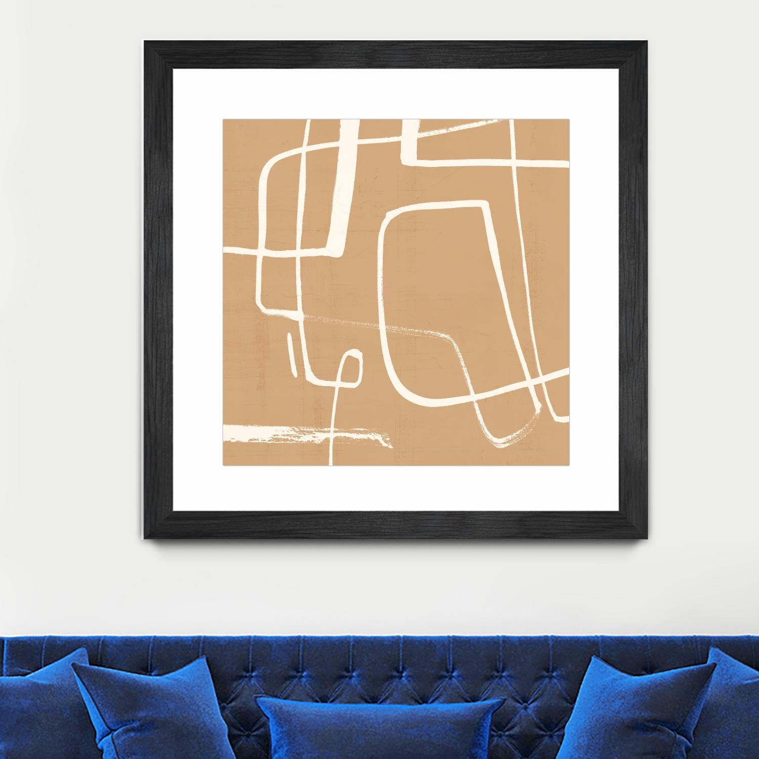 Wayfinder II by Victoria Barnes on GIANT ART - beige abstract abstract