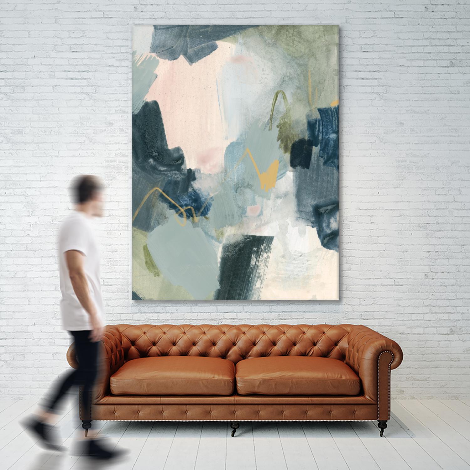 Lago II by Victoria Barnes on GIANT ART - gold abstract abstract 